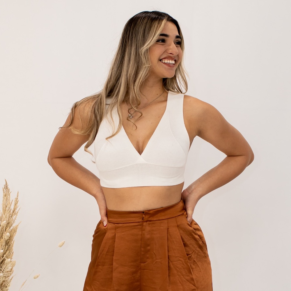 Mustard Seed back tie top